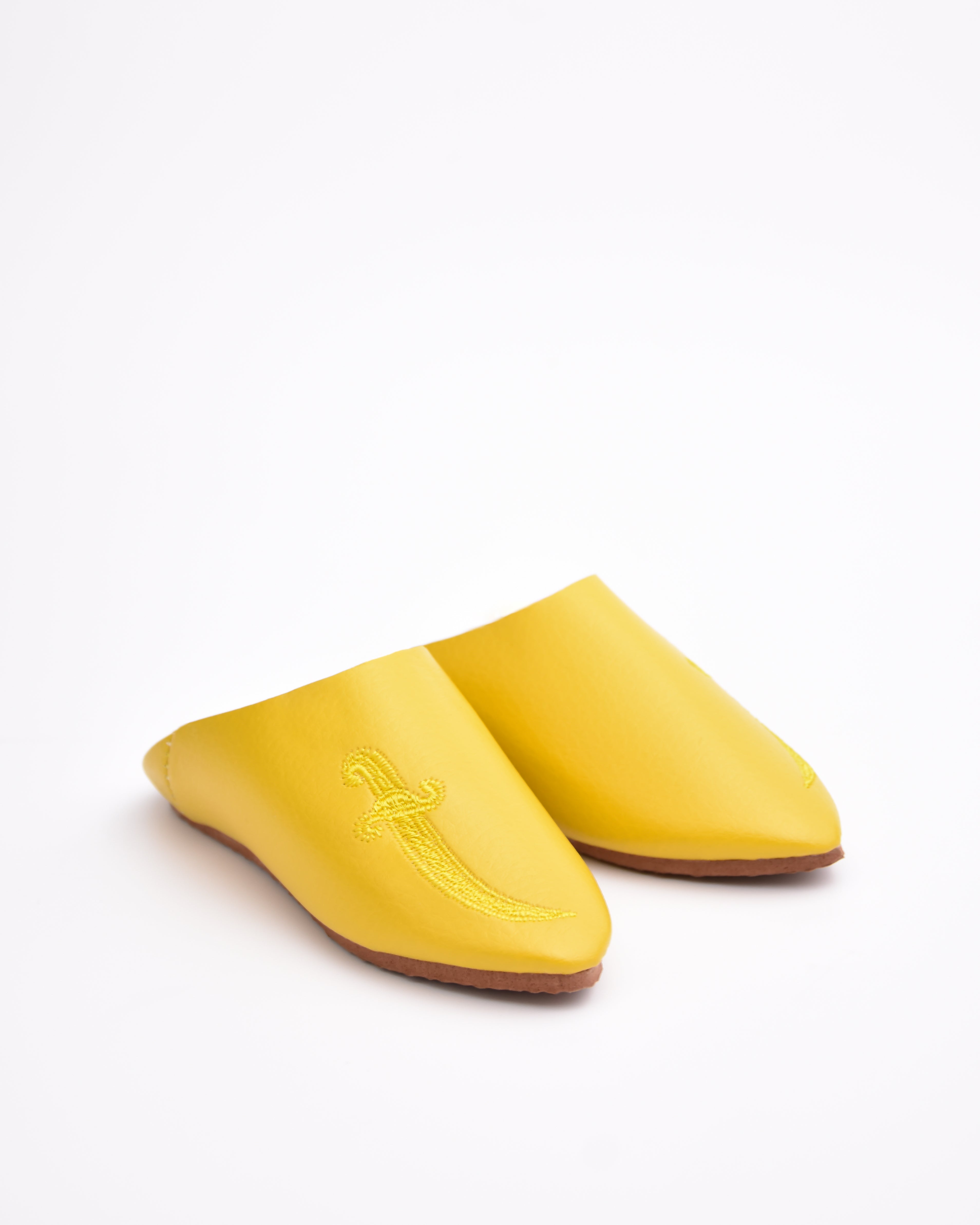 Balgha - Jaune — Haute Couture Marocaine Orabeldi