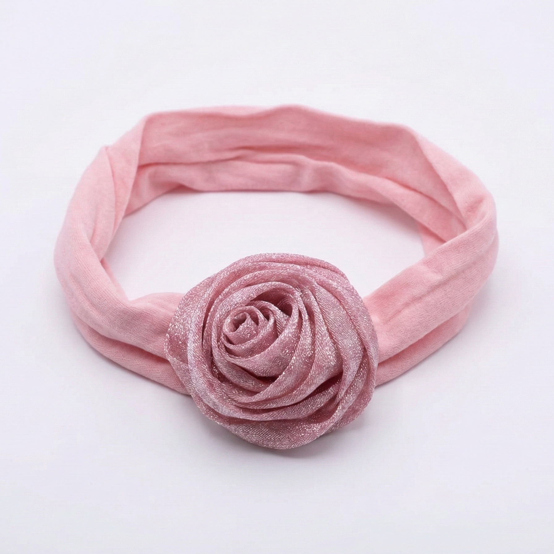 Bandeau Rose - Rose — Haute Couture Marocaine Orabeldi