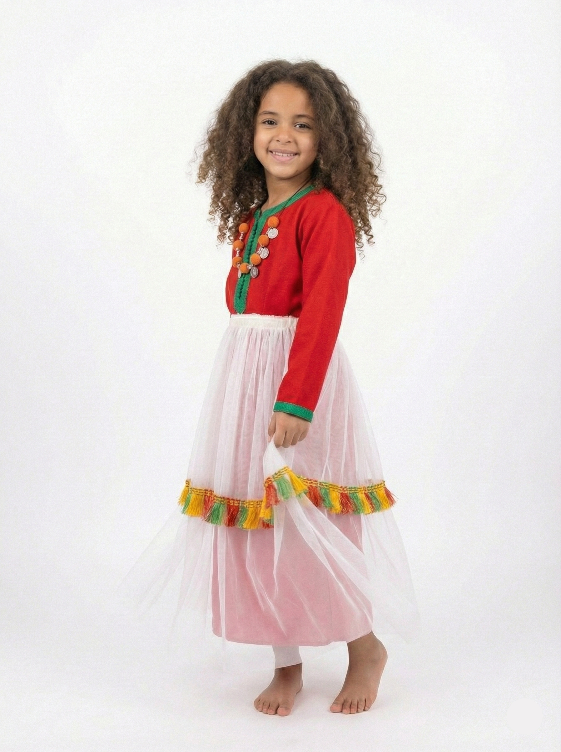 Caftan Amazigh – Azeggaɣ pour Fille Thumbnail 2