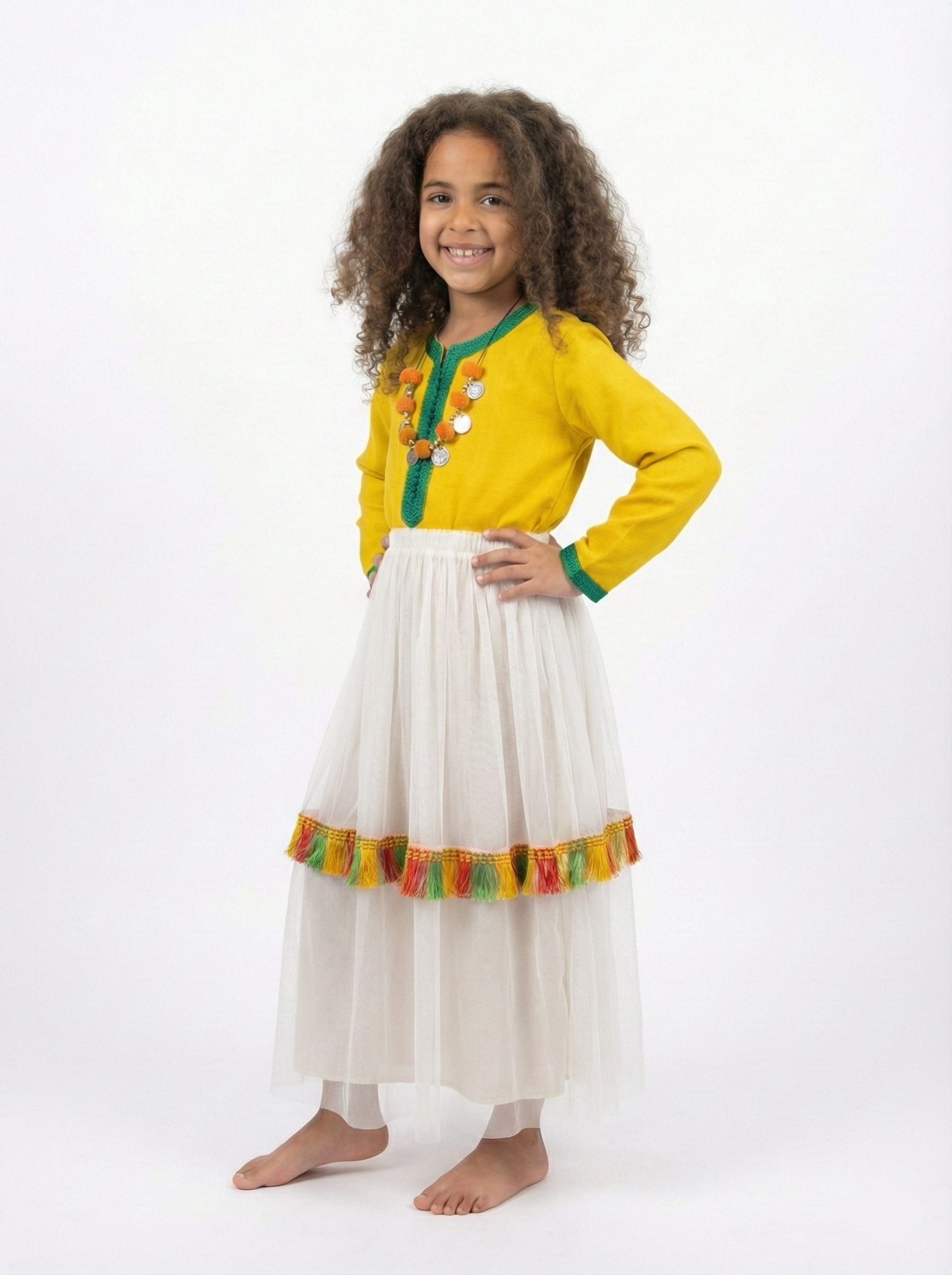 Caftan Amazigh - Tifawine pour fille Thumbnail 2