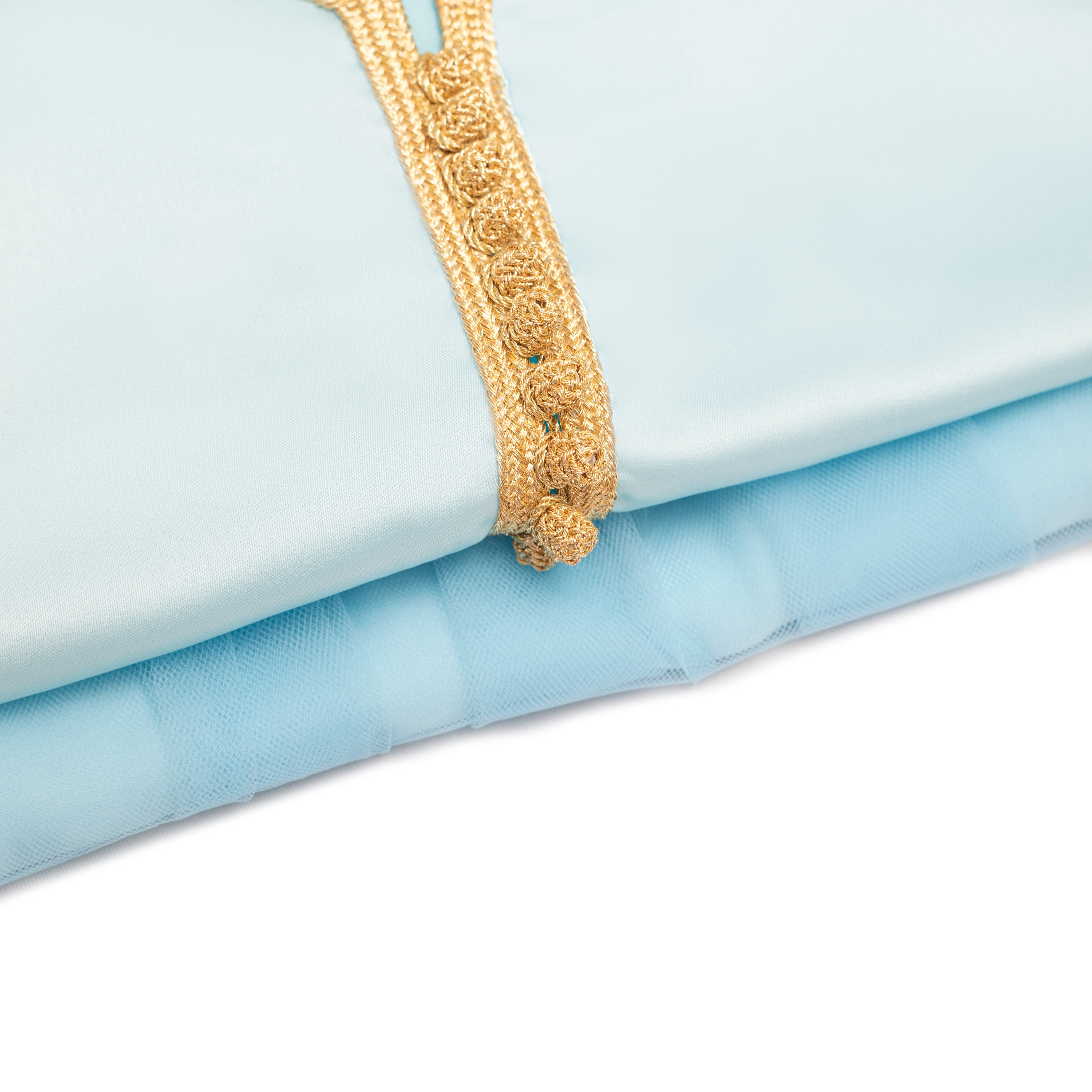 Caftan - Bleu clair pour fille Thumbnail 5