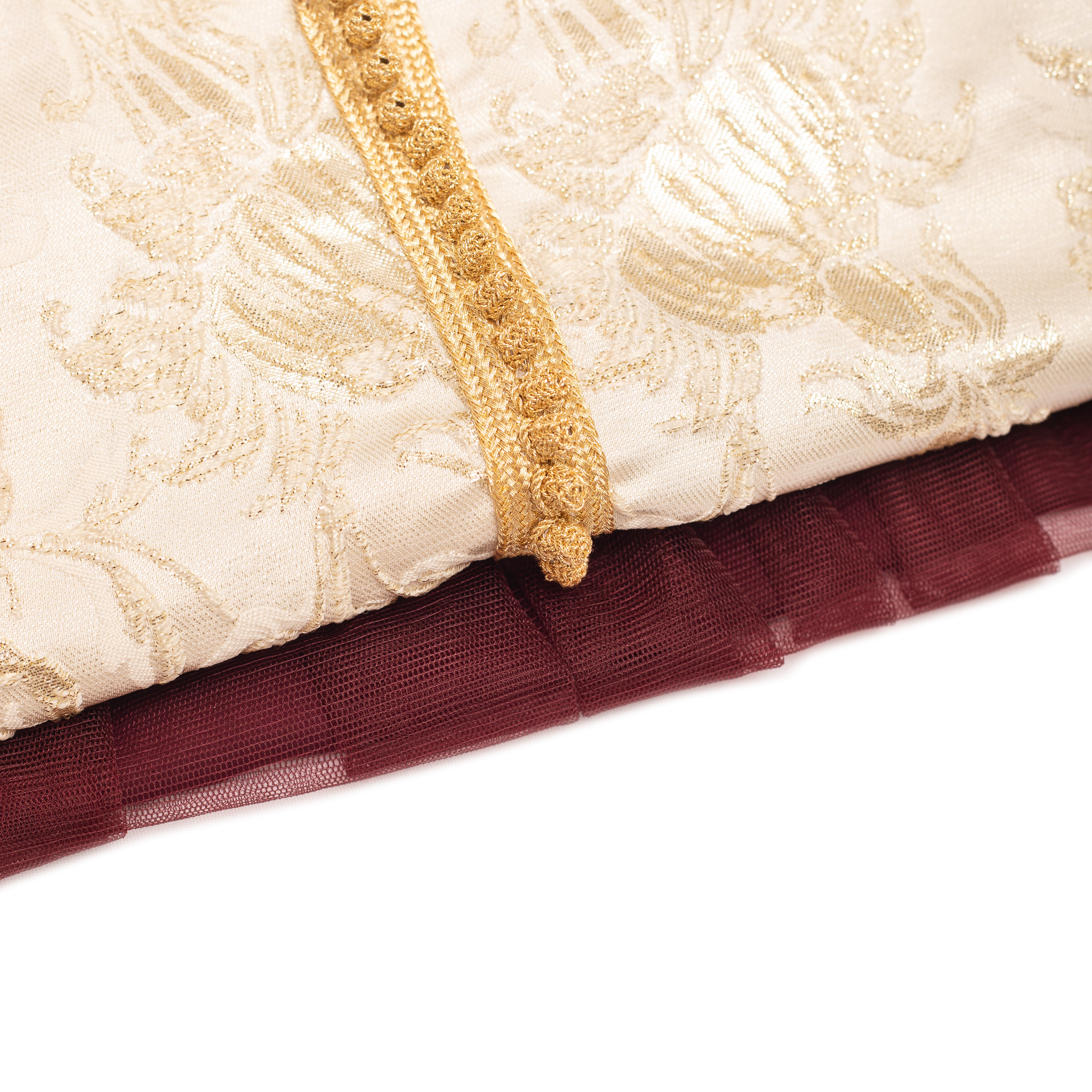 Caftan - Carmin pour fille Thumbnail 4