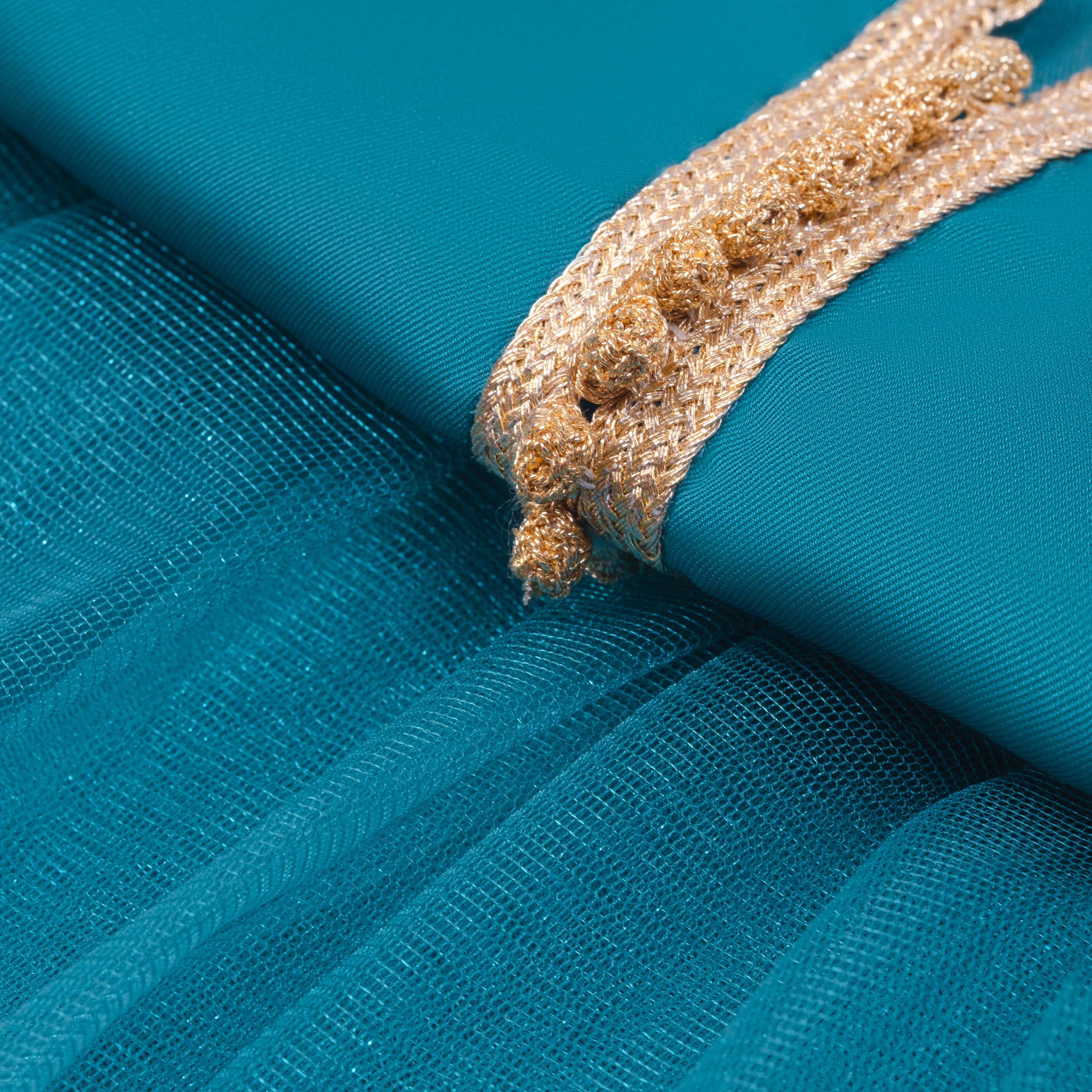 Caftan - Deep aqua pour fille Thumbnail 5