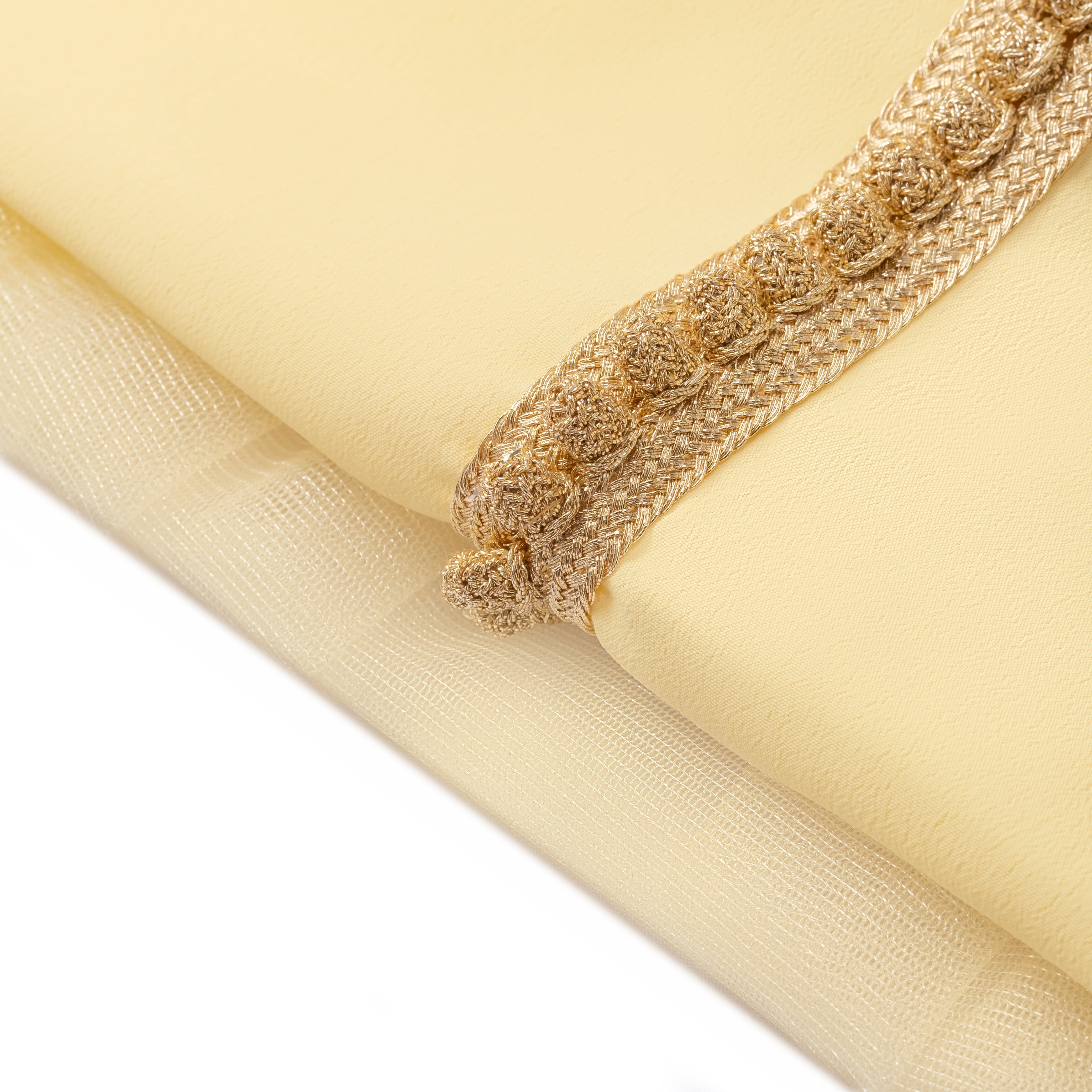 Caftan - Jaune Maize pour fille Thumbnail 5