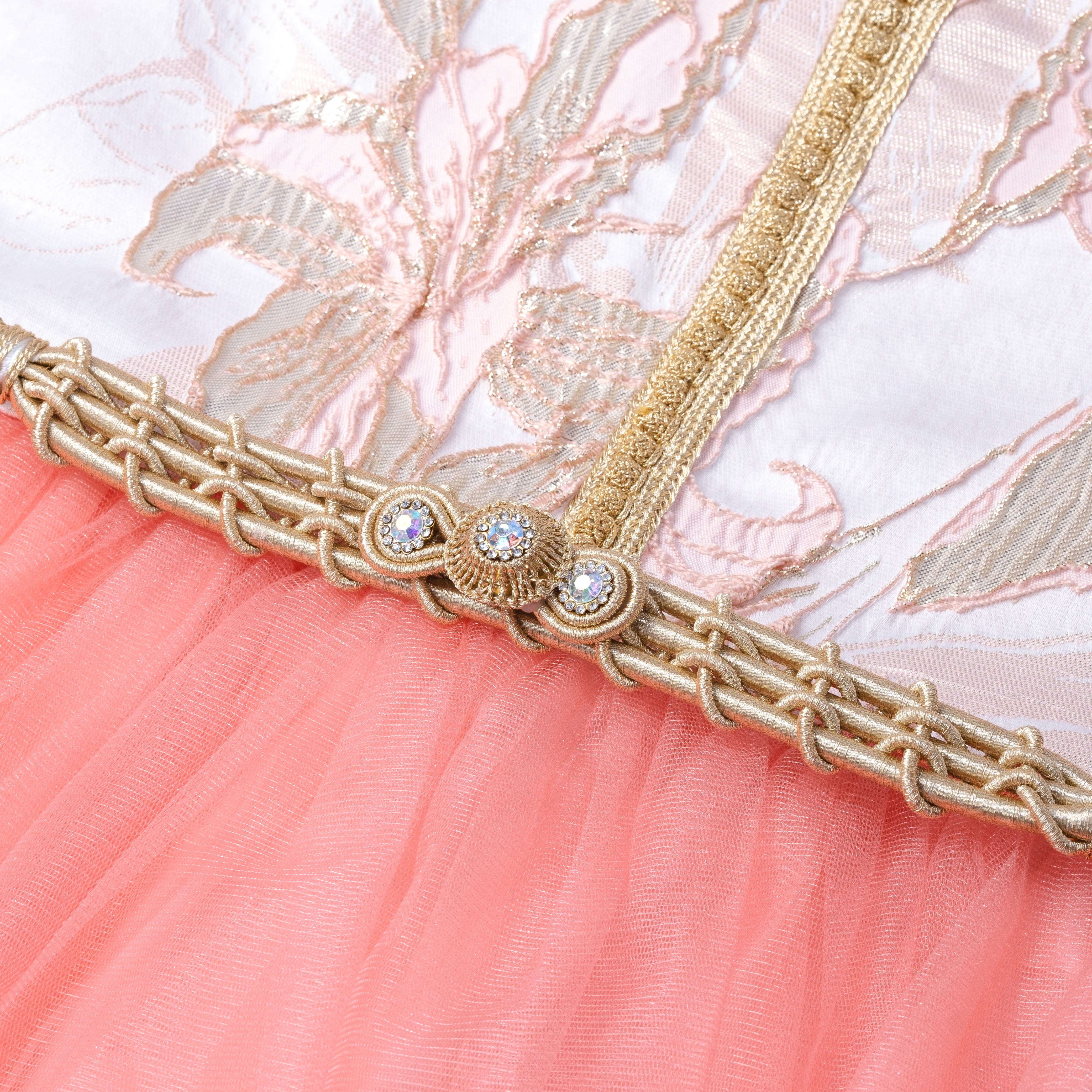 Caftan - Rose bud pour fille Thumbnail 2
