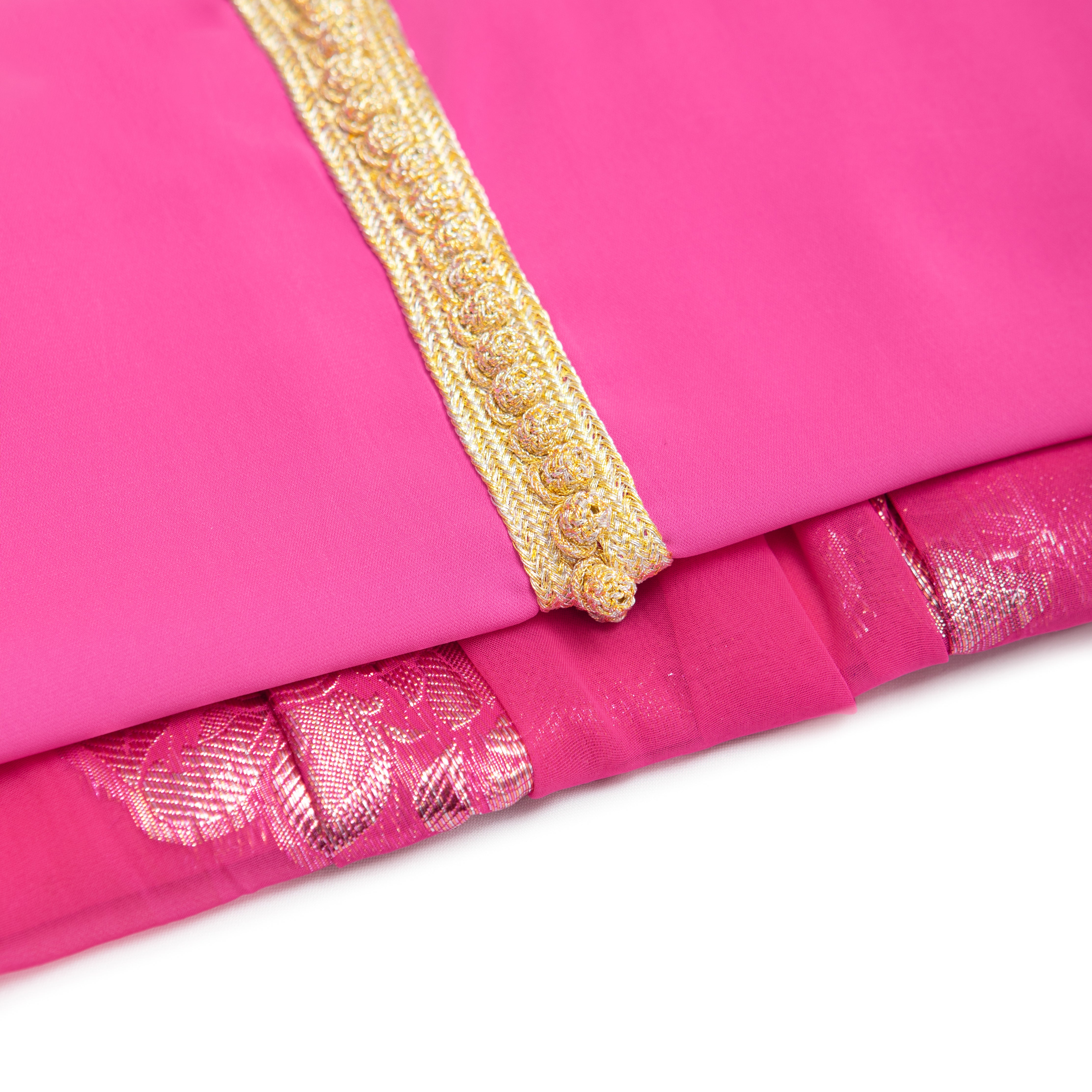 Caftan - Rose fuchsia pour fille Thumbnail 5