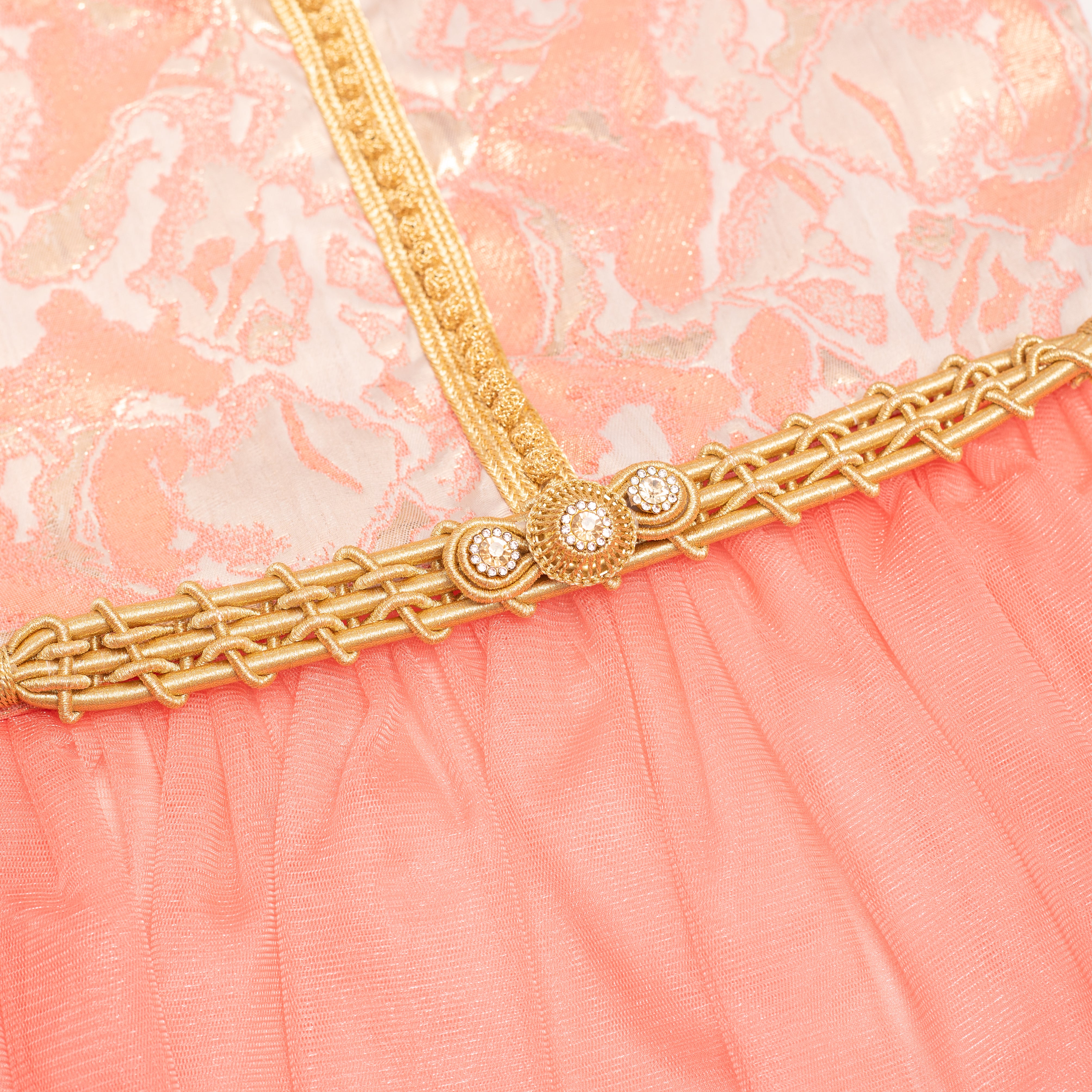 Caftan - Rose Juliet pour fille Thumbnail 3