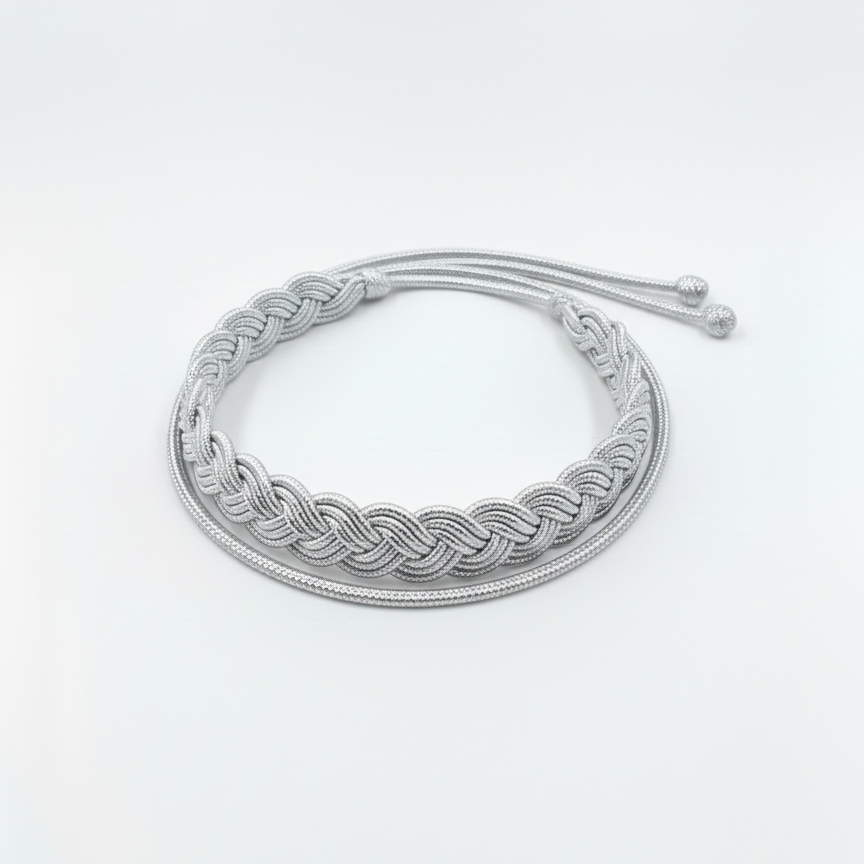 Ceinture - Tresse Bronze pour fille Thumbnail 2