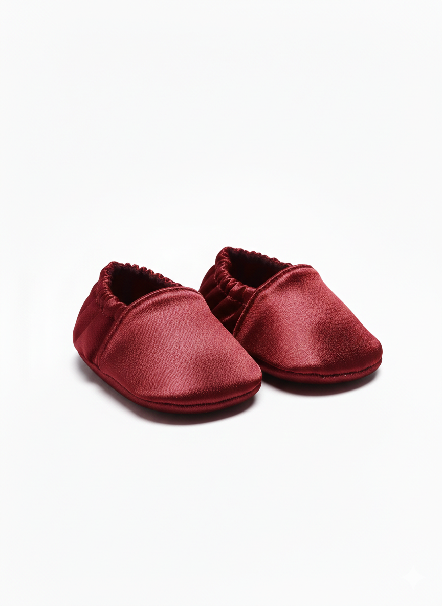 Chaussons Bébé - Beige Crème Thumbnail 5