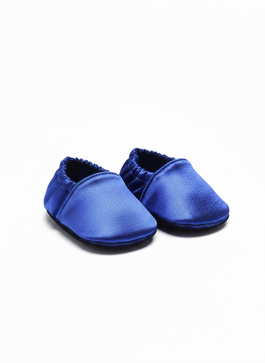 Chaussons Bébé - Vert Royal Thumbnail 3