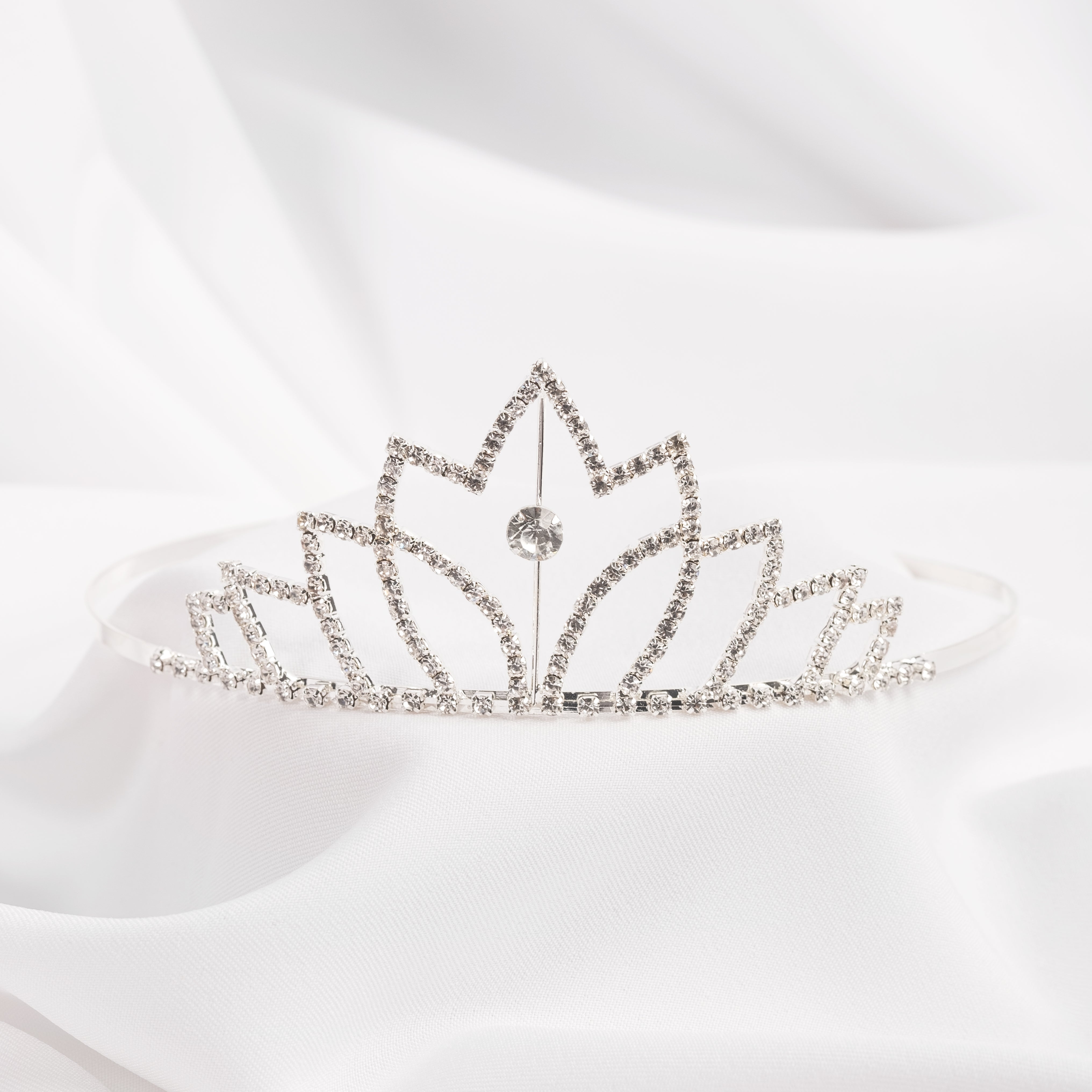 Couronne - Rose Argentée — Haute Couture Marocaine Orabeldi