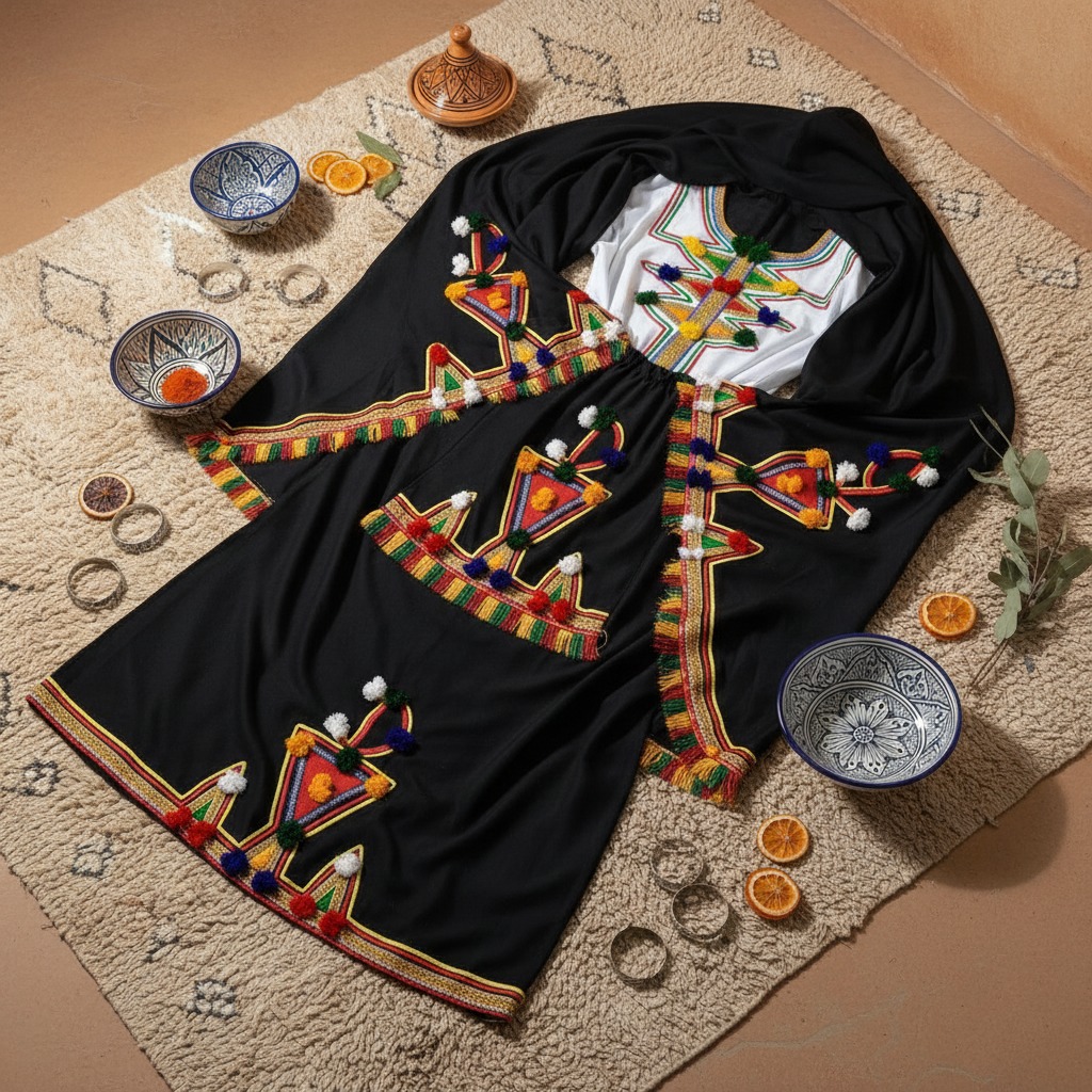 Lebas Traditionnel Amazigh pour fille Thumbnail 3