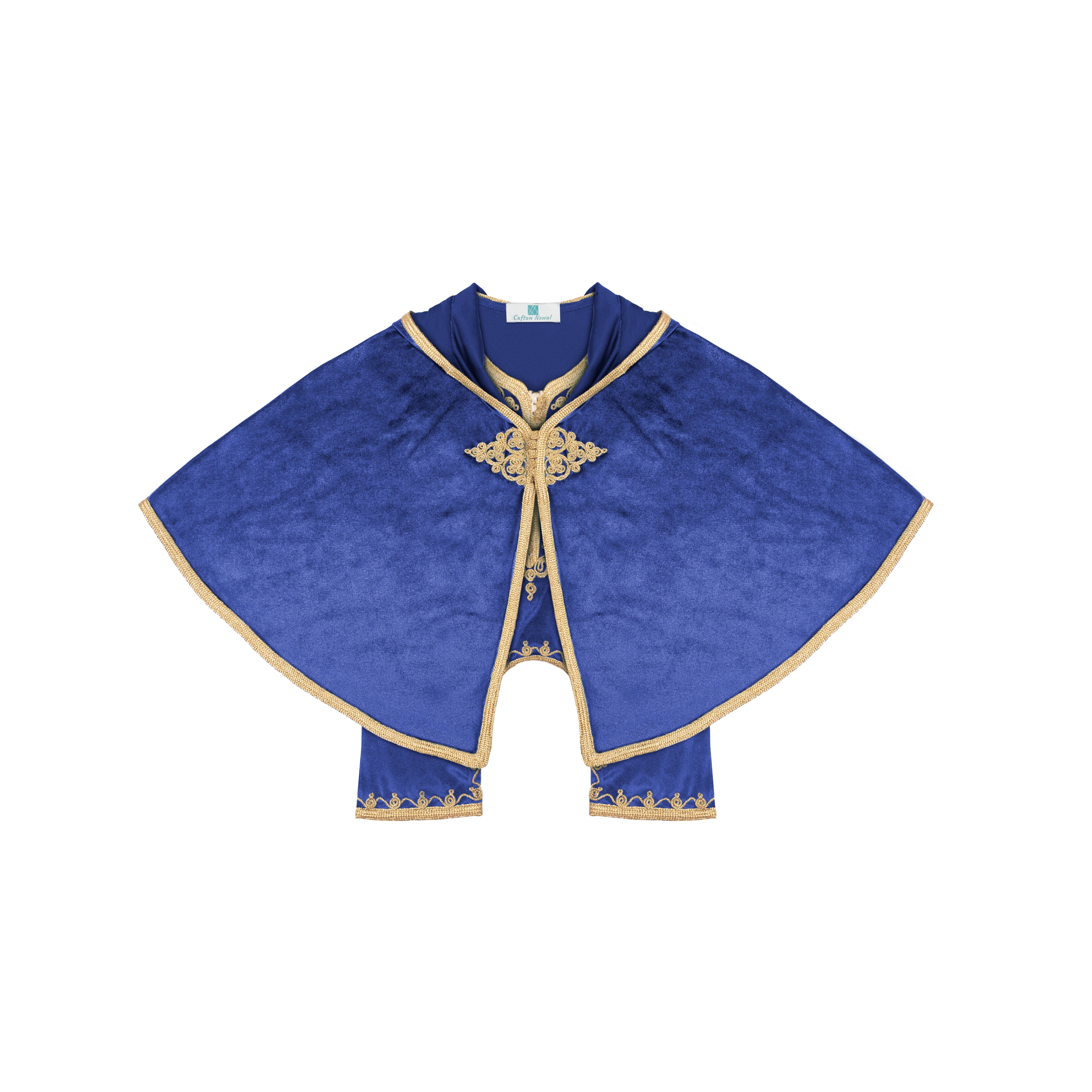 Grenouillère - Bleu Royal pour bébé Thumbnail 2