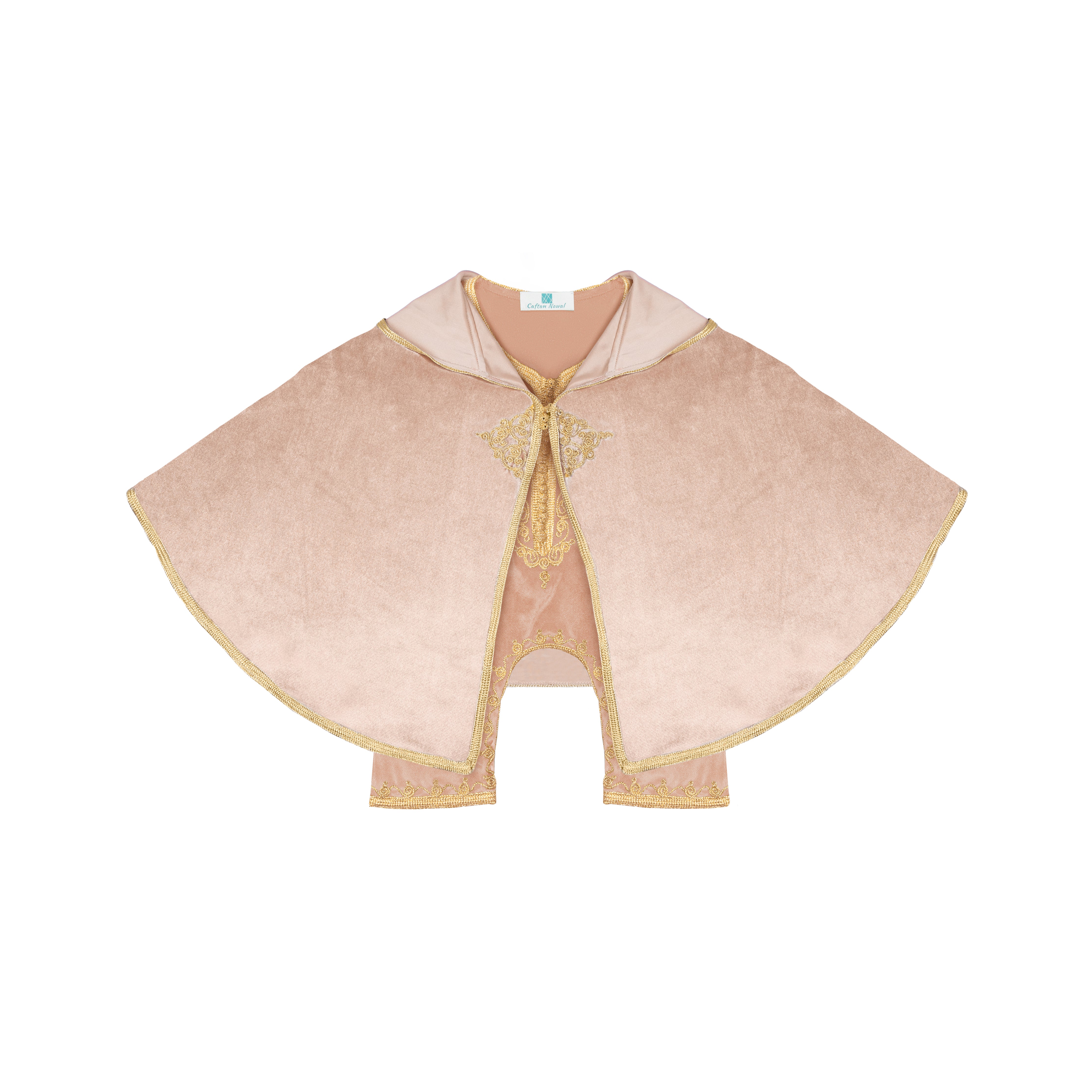 Grenouillère - Crème Royal pour bébé — Haute Couture Marocaine Orabeldi