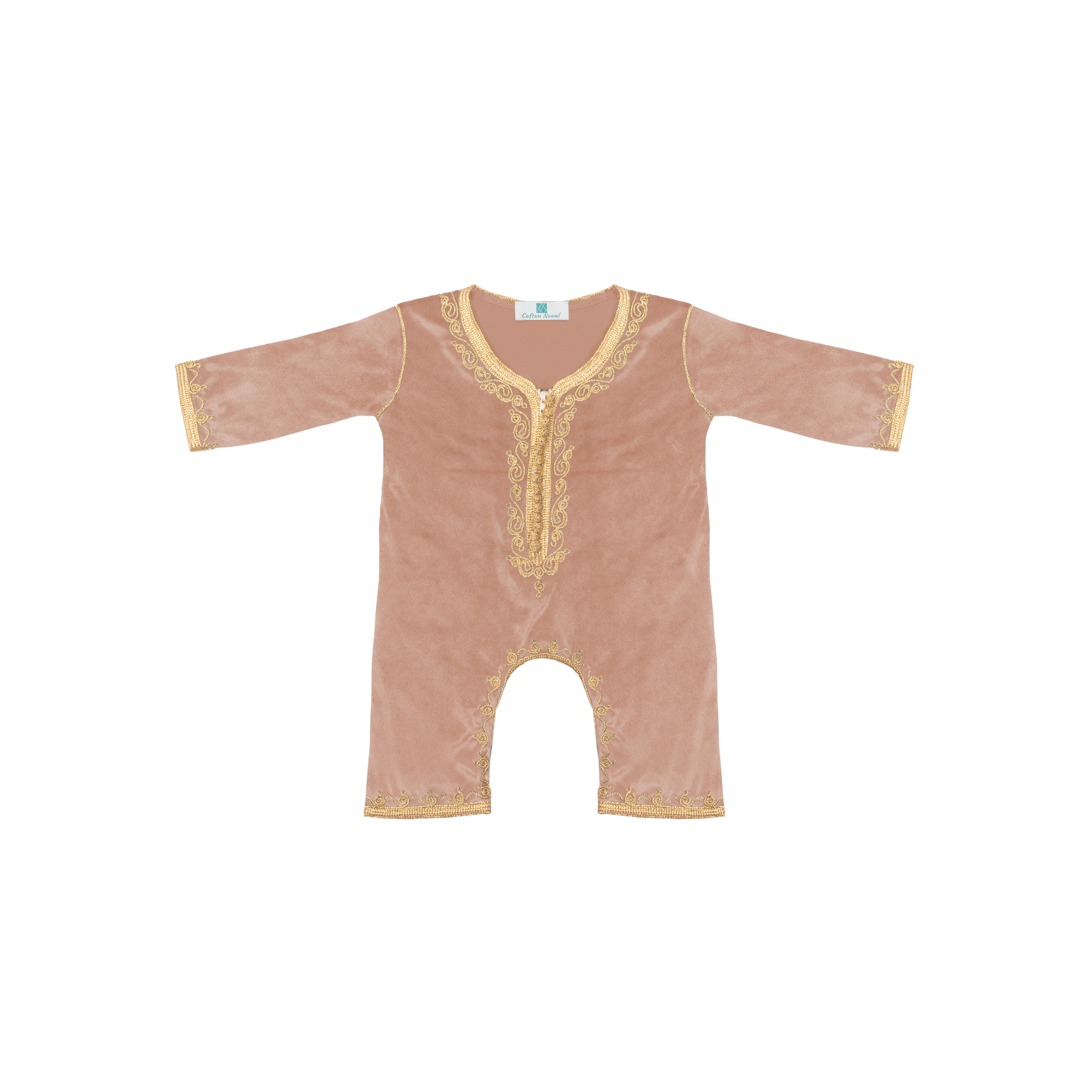 Grenouillère - Crème Royal pour bébé Thumbnail 3