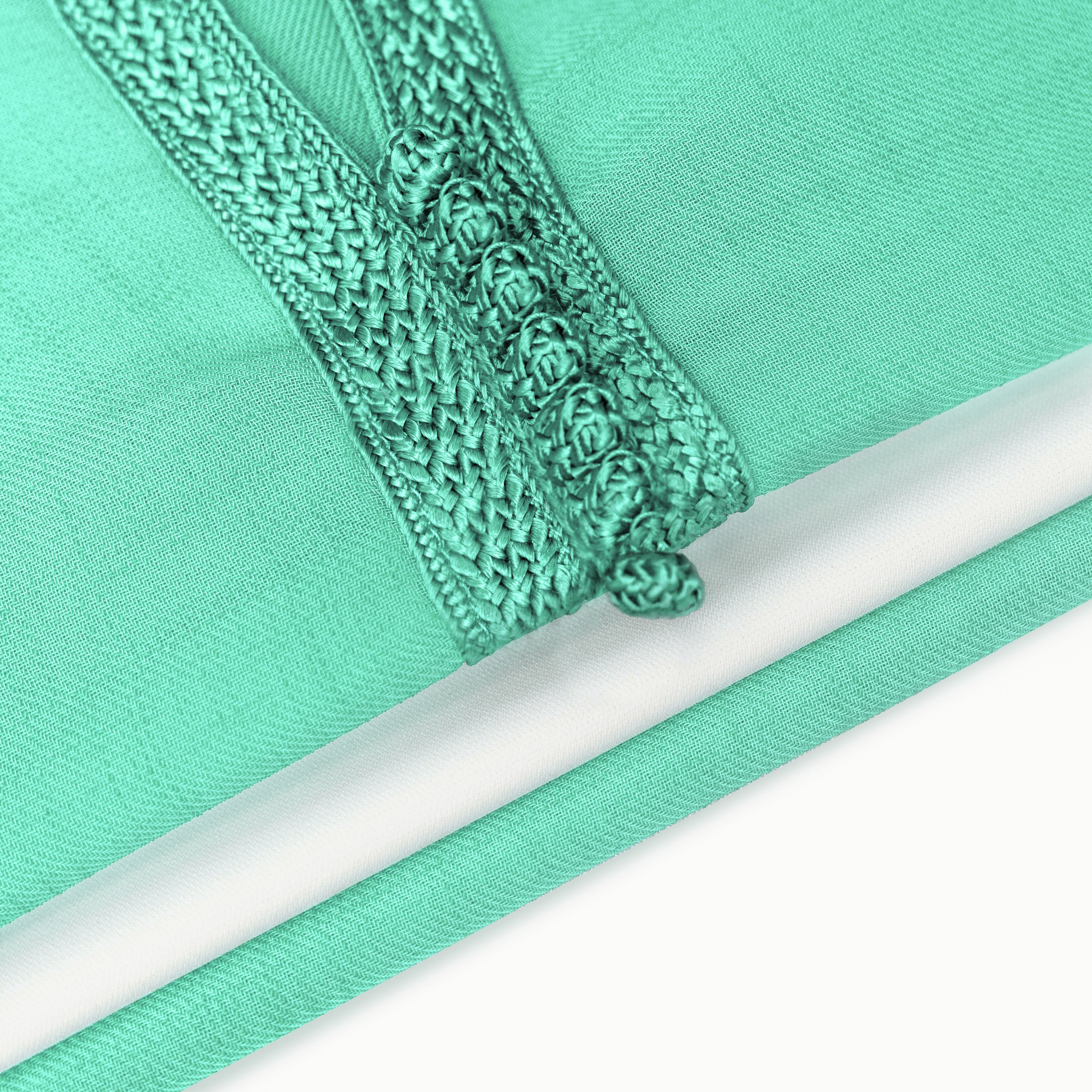 Jellaba Turquoise pour fille Thumbnail 4