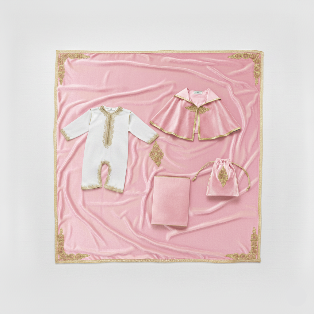 Pack Pink pour Bébé — Haute Couture Marocaine Orabeldi